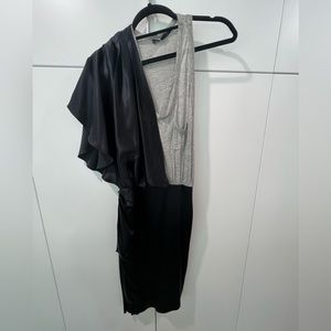 Alexandra wang silk and jersey dress